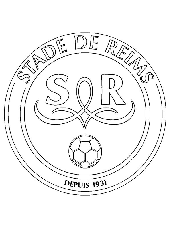 Stade de Reims Coloring page