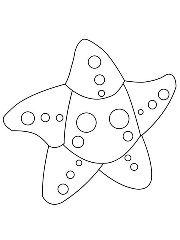 Starfish Roblox Coloring page