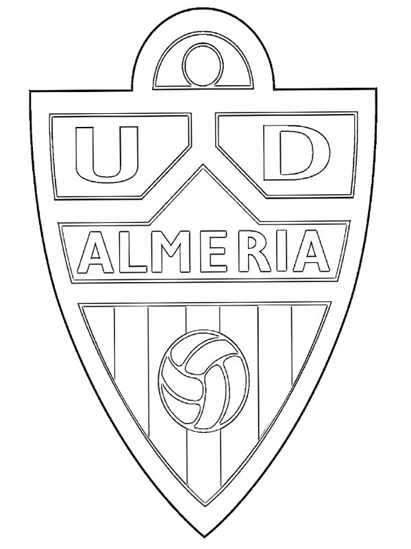 UD Almería Coloring page