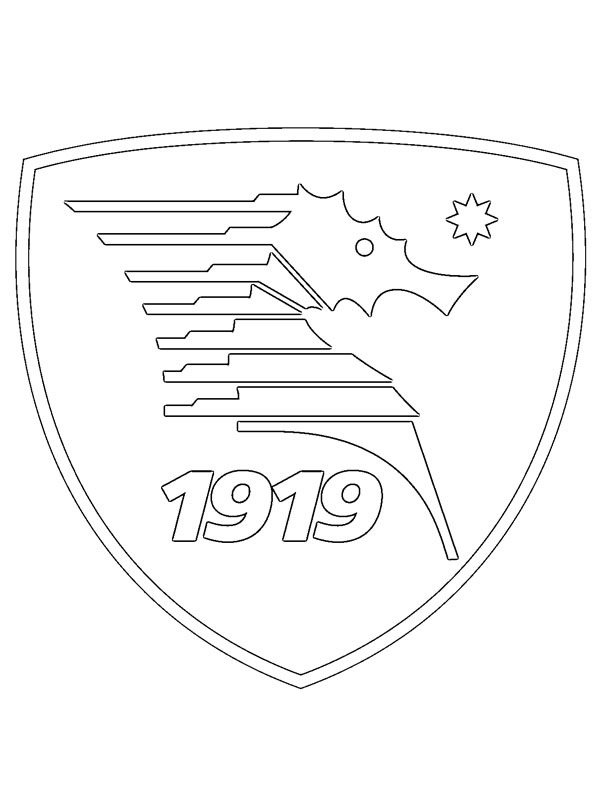 US Salernitana 1919 Coloring page