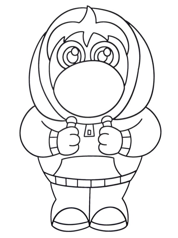 Embarrassment (Inside Out) Coloring page