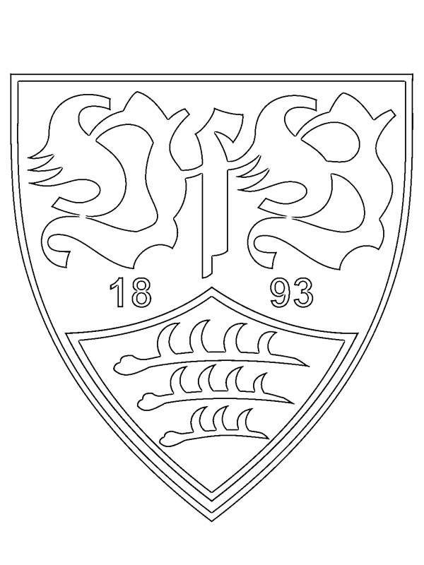 VfB Stuttgart Coloring page